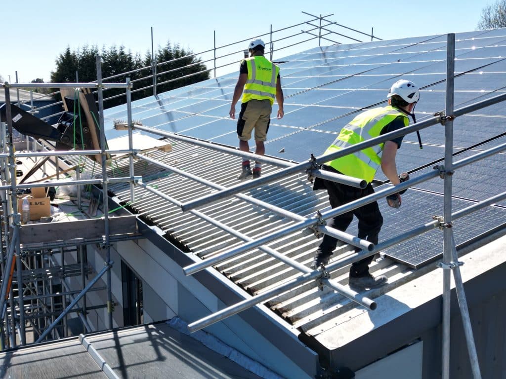Solar power Installation for Businesses in east midlands