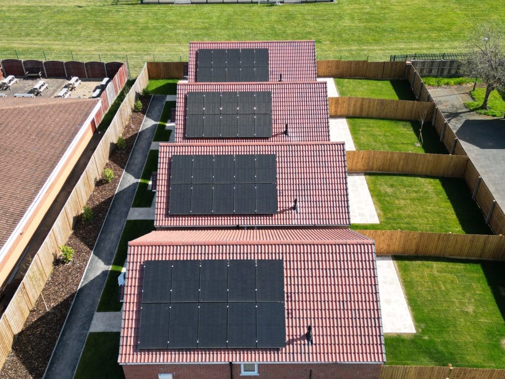 solar panel installers fitting panels domestic property