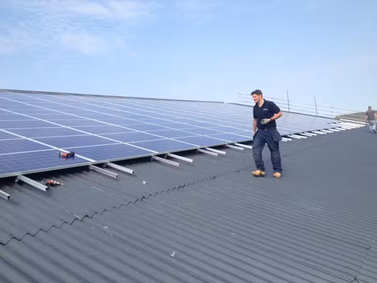 Solar panel maintenance