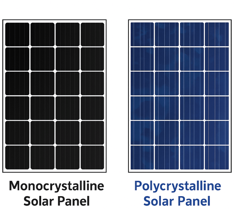 monocrystalline vs polycrystalline solar panels