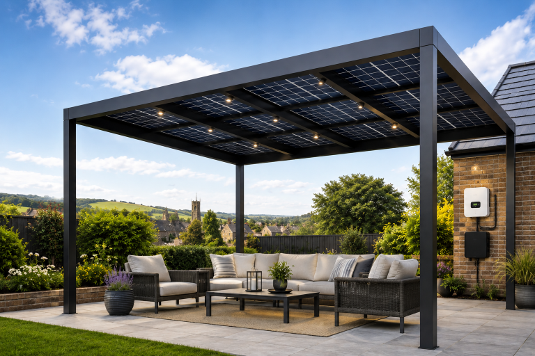 Benefits of Solar Pergola for Businesses to Maximise ROI