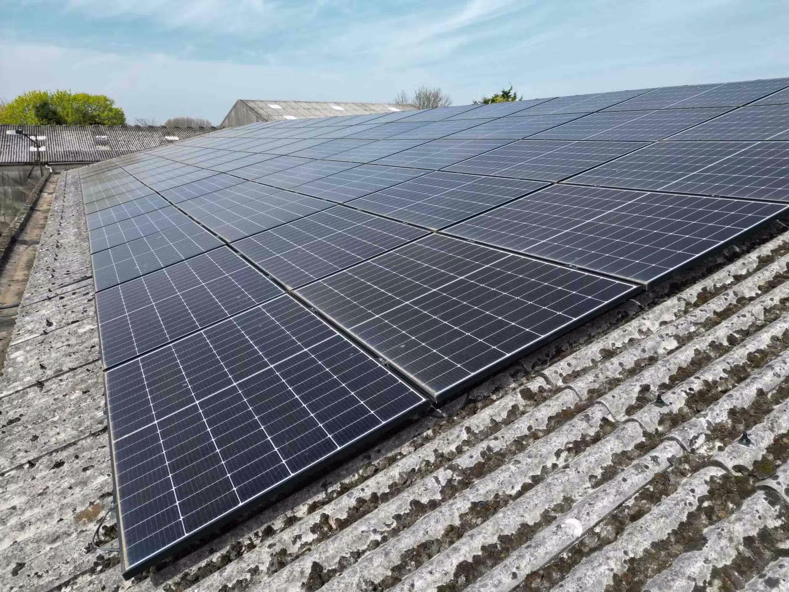 Commercial Solar Power Ecclesfield S35 rooftop solar panel installation