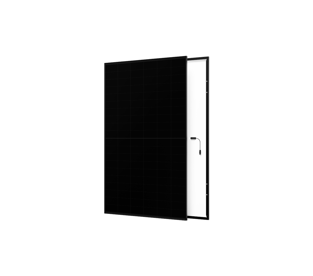 aiko solar panels — NEOSTAR all-black N-Type ABC residential solar panel (Aiko product render)