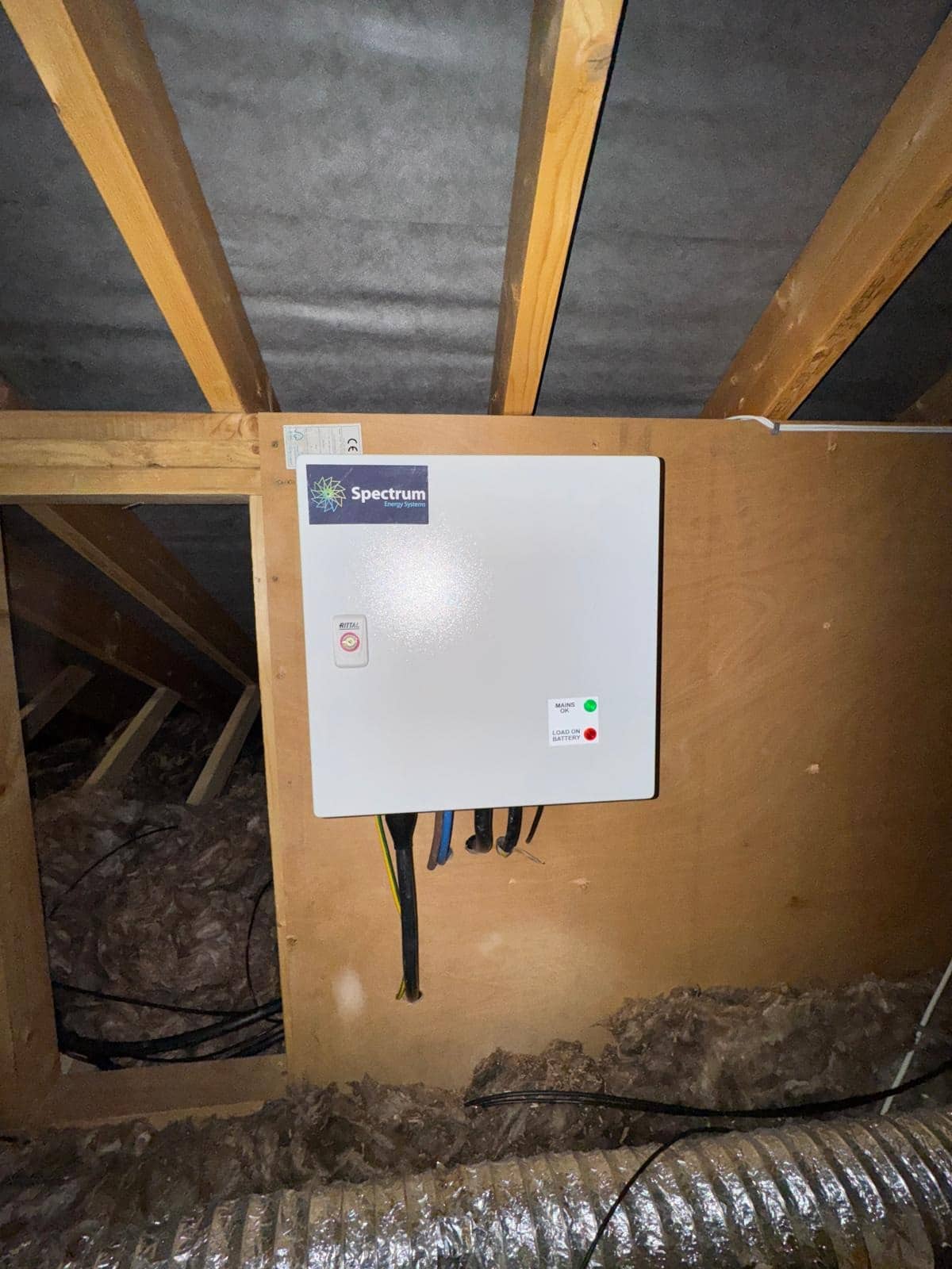 octopus cosy solar — Automatic Changeover Switch Whole Home (Spectrum Energy Systems UK installation)