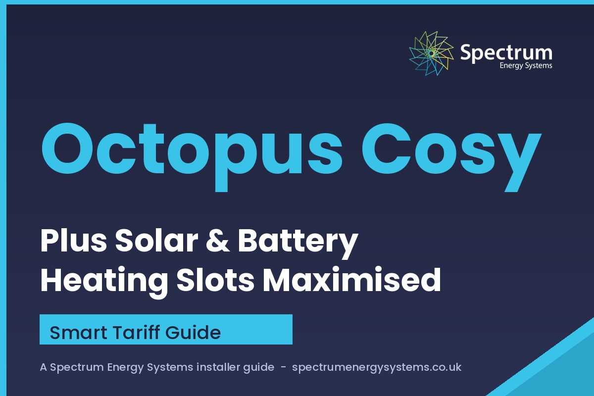 Octopus Cosy solar heating — Spectrum Energy Systems install