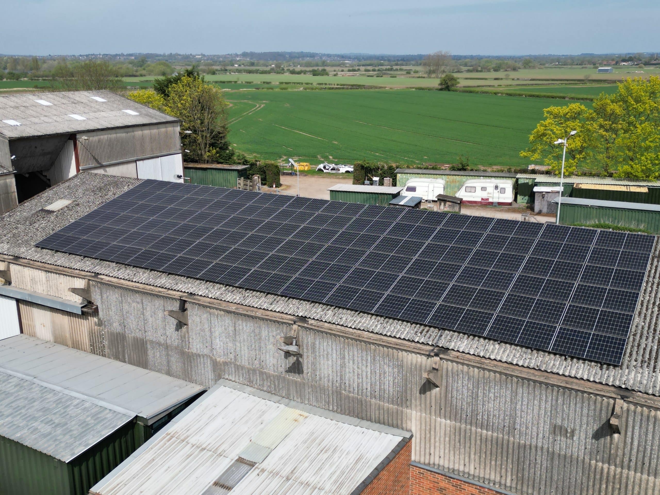 PSDS solar funding — Solar Panels For Business Leicestershire (Spectrum Energy Systems UK installation)