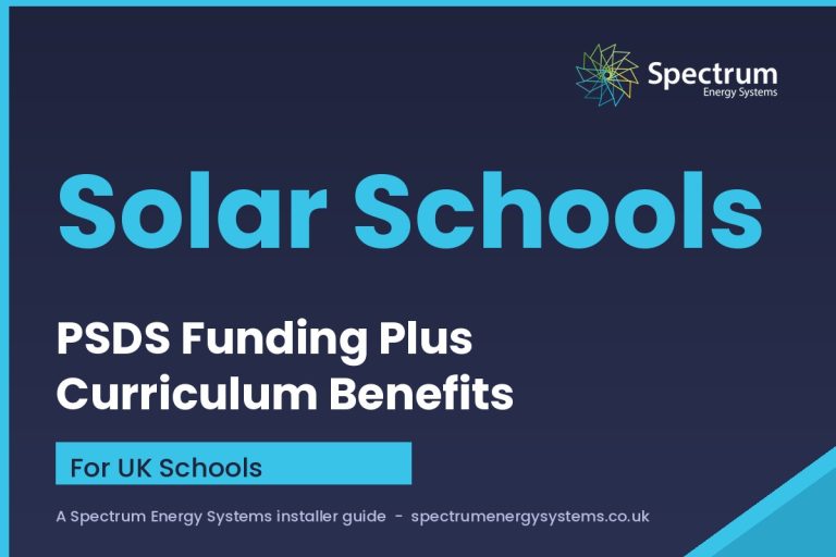 Solar for schools UK 2026 — funding, sizing and curriculum value (Spectrum Energy Systems)