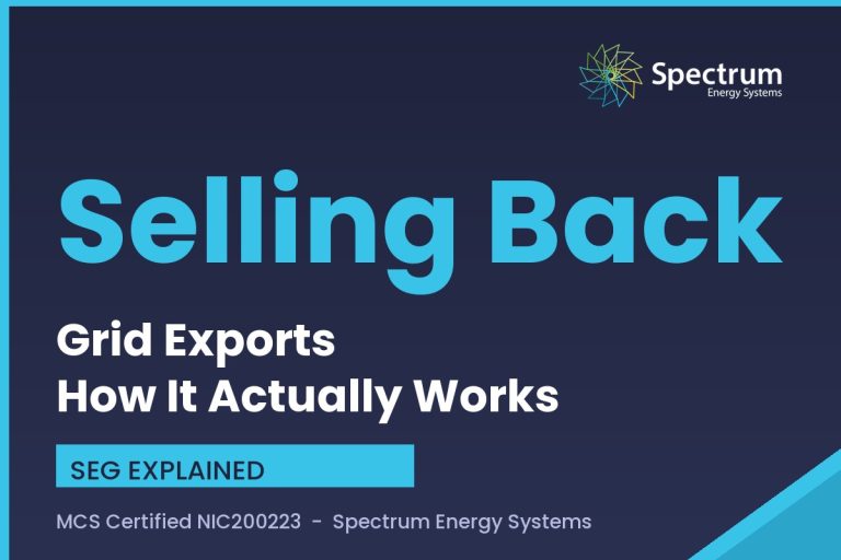 Selling electricity back to the grid, how it actually works, from Spectrum Energy Systems